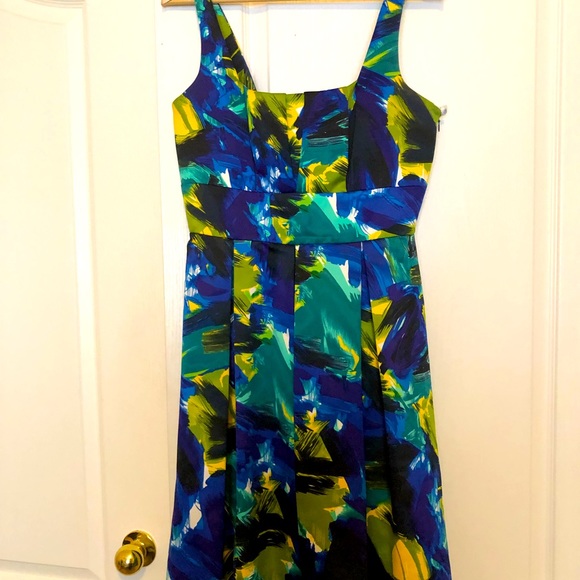 Calvin Klein Multi-coloured Dress Size 10 - Picture 1 of 5
